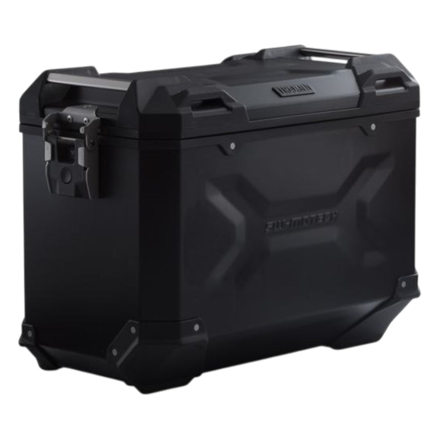 TRAX ADV M Maleta lateral Aluminio 45 l Izquierdo Negro de SW-MOTECH
