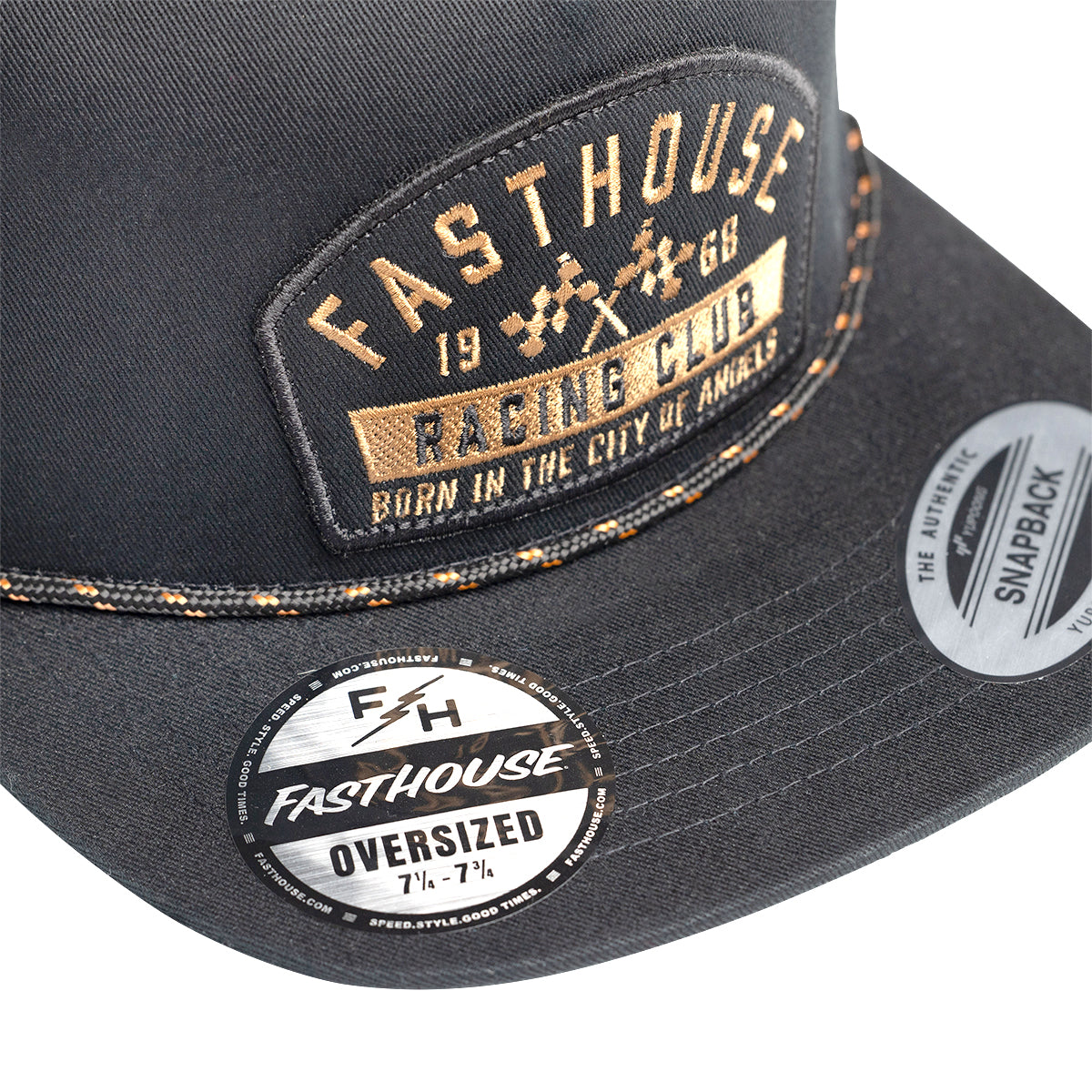 FASTHOUSE Acclaim Hat Oversized - BlacK