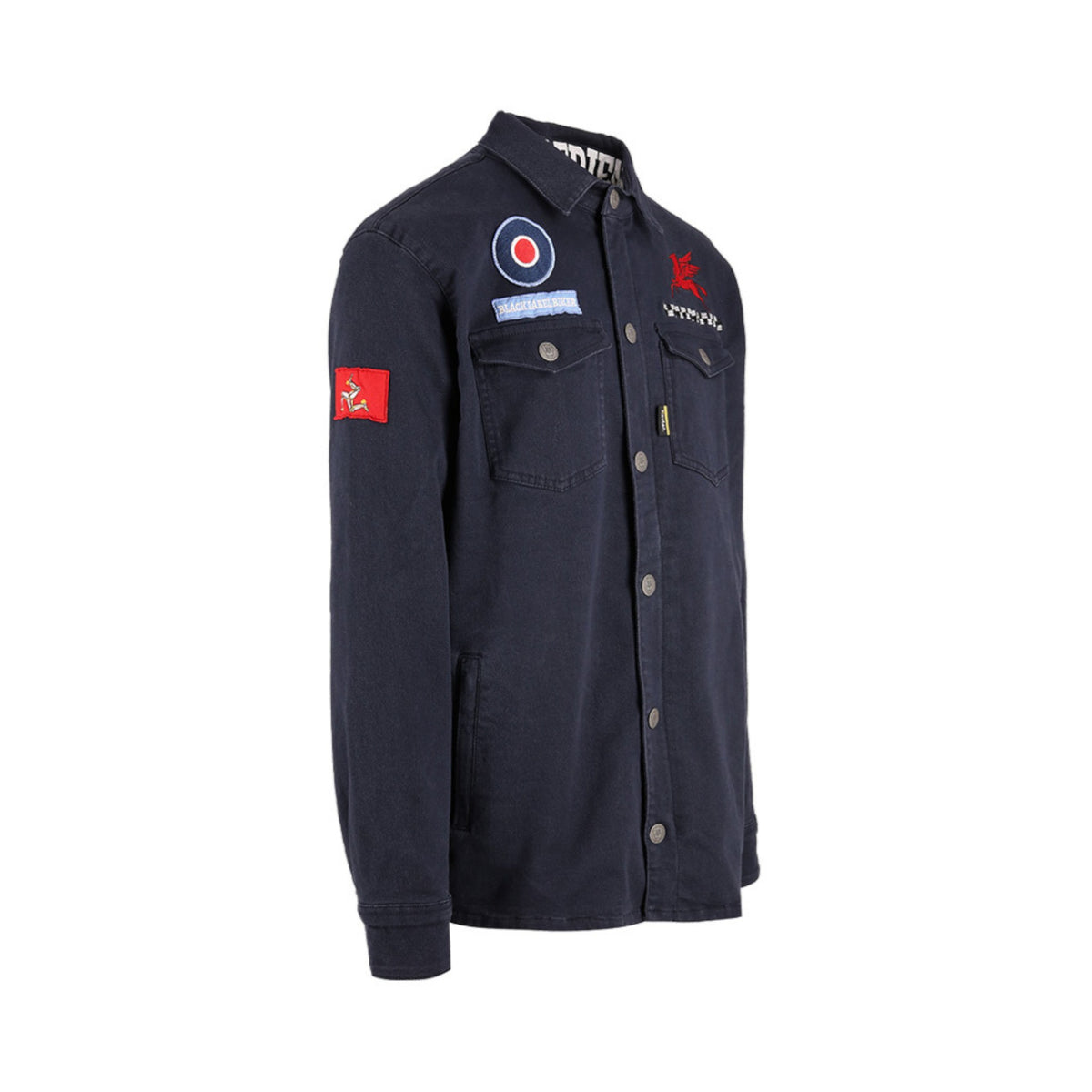 Black Label Biker Chamarra Isle of Man — vista 3