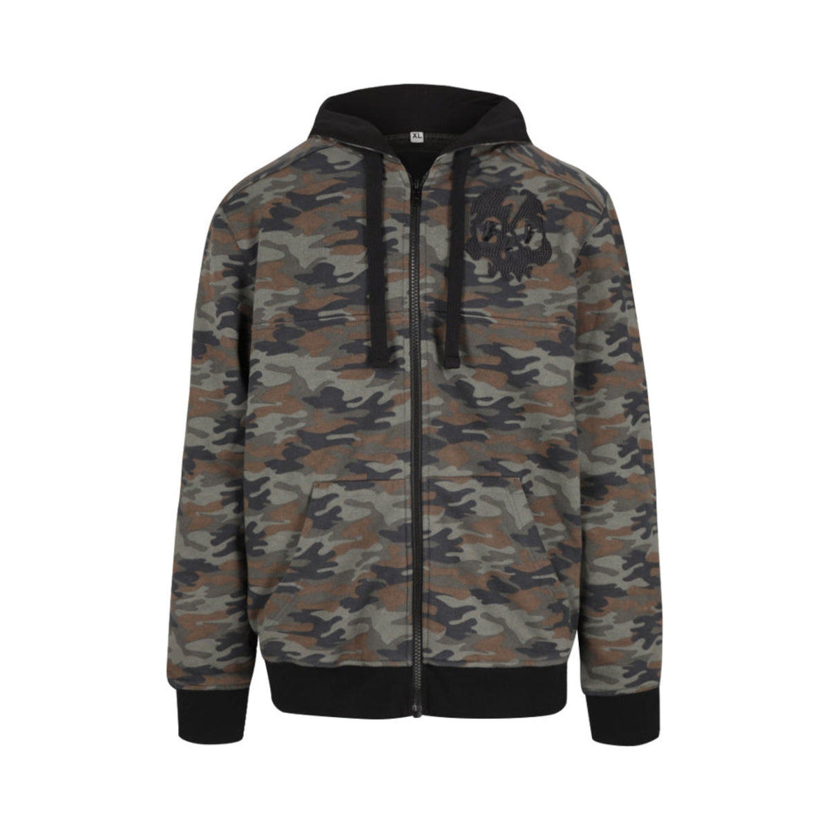 Black Label Biker Sudadera Knievel - Camo — vista 1