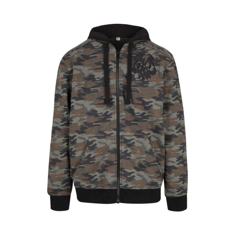 Black Label Biker Sudadera Knievel - Camo — vista 1