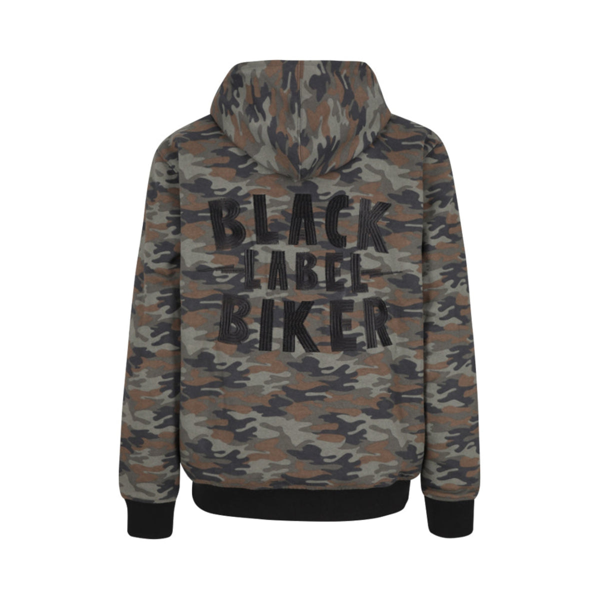 Black Label Biker Sudadera Knievel - Camo — vista 2