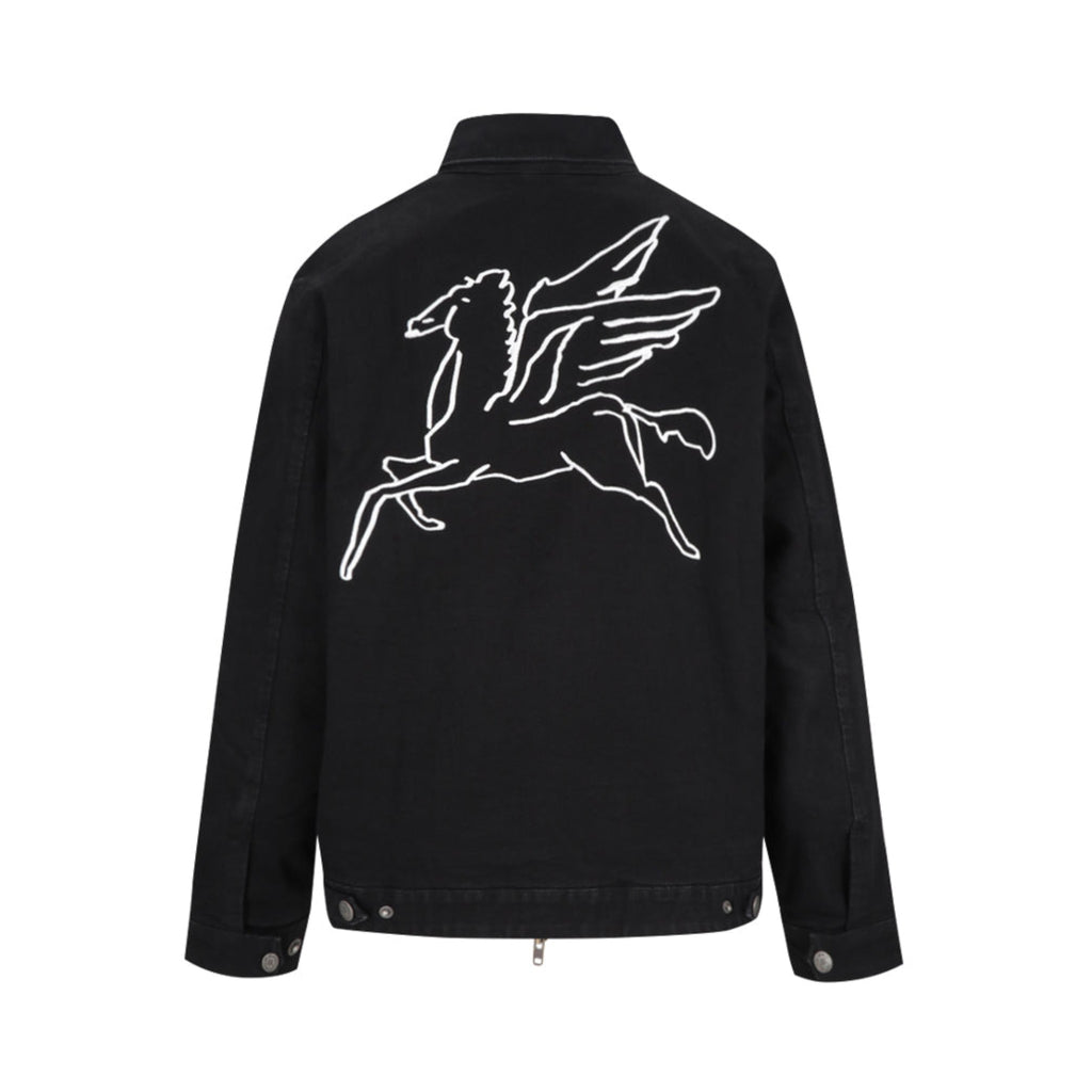 Black Label Biker Chamarra Pegasus
