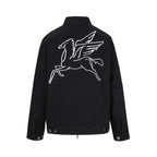 Black Label Biker Chamarra Pegasus