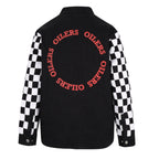 Black Label Biker Chamarra Oilers Riders