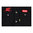 Black Label Biker Chamarra Oilers Riders