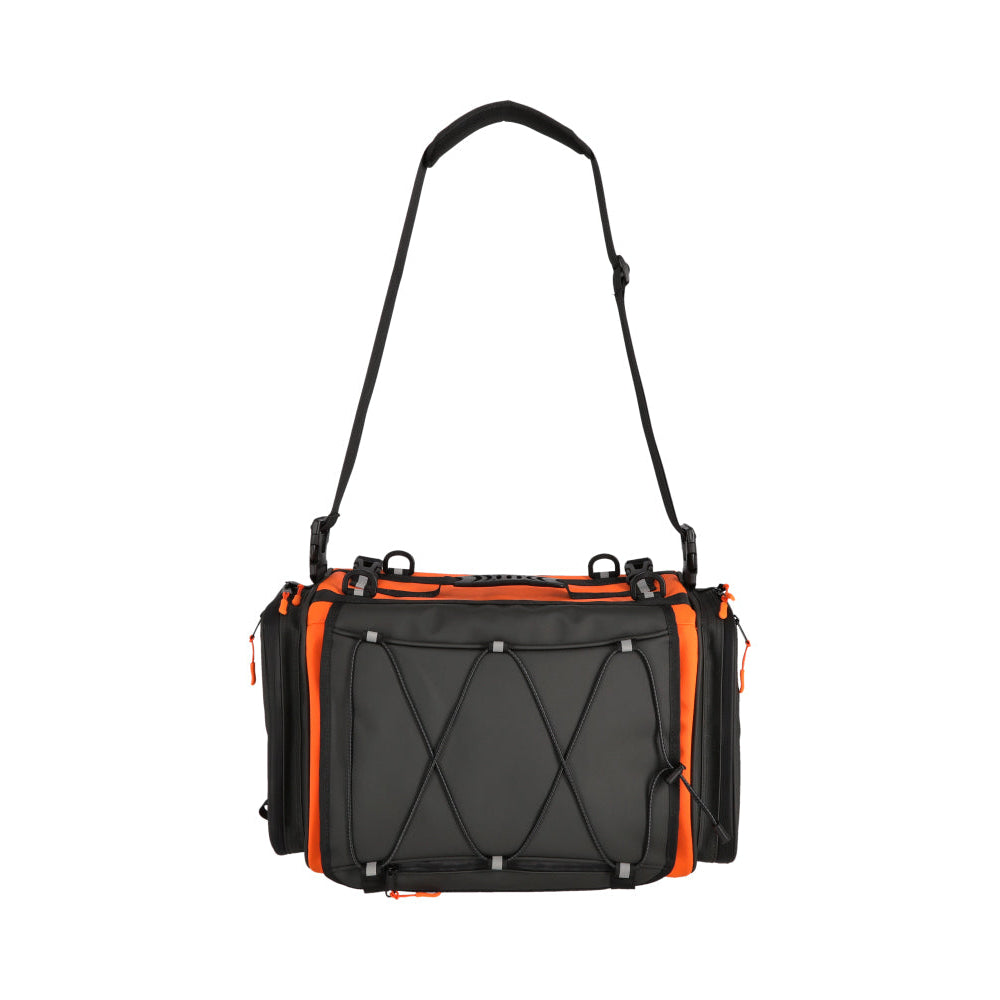 Black Label Biker  Born in the Road Travel Bag 35L - Naranja — vista 5