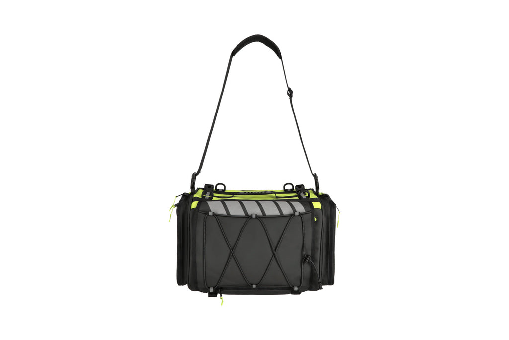 Black Label Biker  Born in the Road Travel Bag 35L - Verde Limón