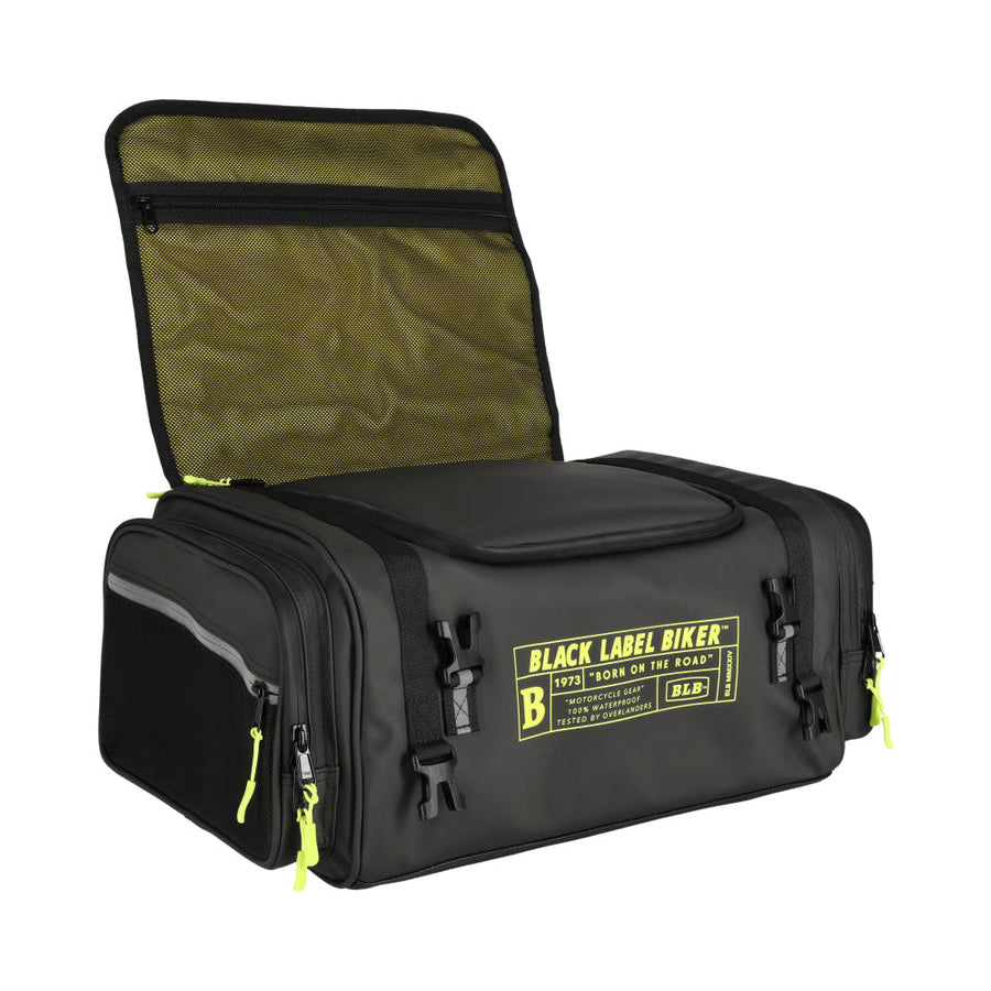 Black Label Biker  Born in the Road Travel Bag 35L - Verde Limón — vista 1