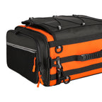 Black Label Biker  Born in the Road Travel Bag 35L - Naranja