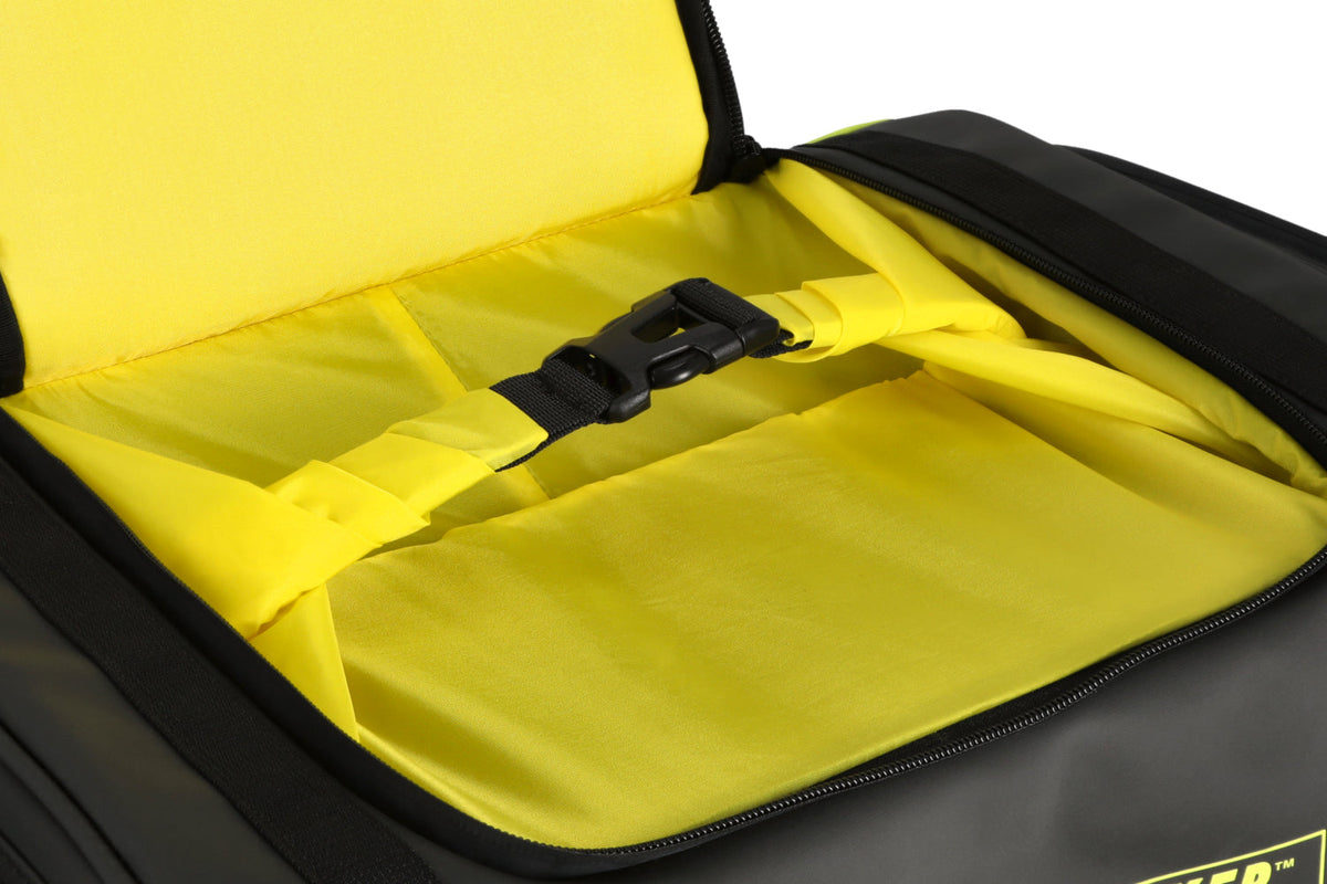 Black Label Biker  Born in the Road Travel Bag 35L - Verde Limón — vista 5