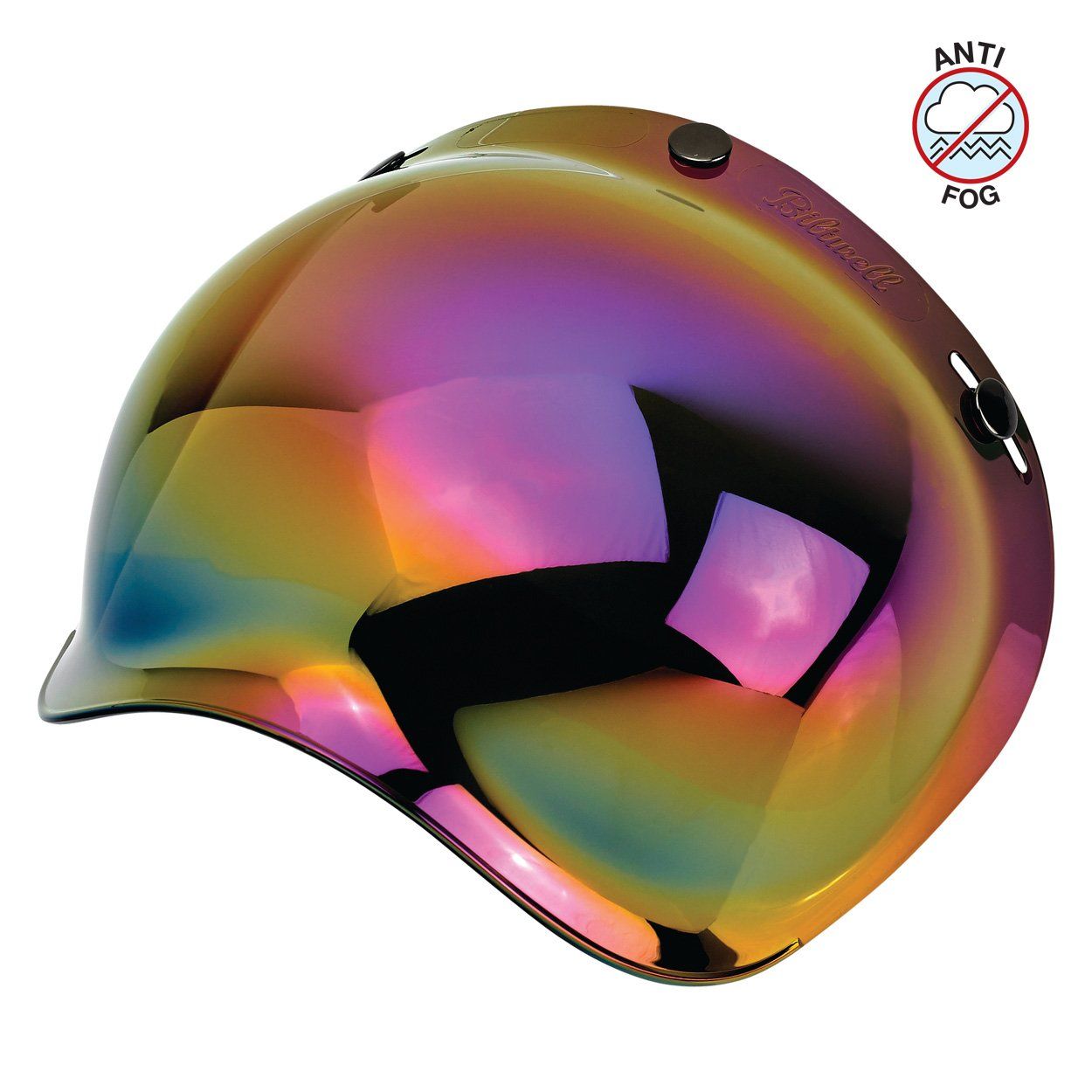 BUBBLE SHIELD ANTI-FOG RAINBOW MIRROR