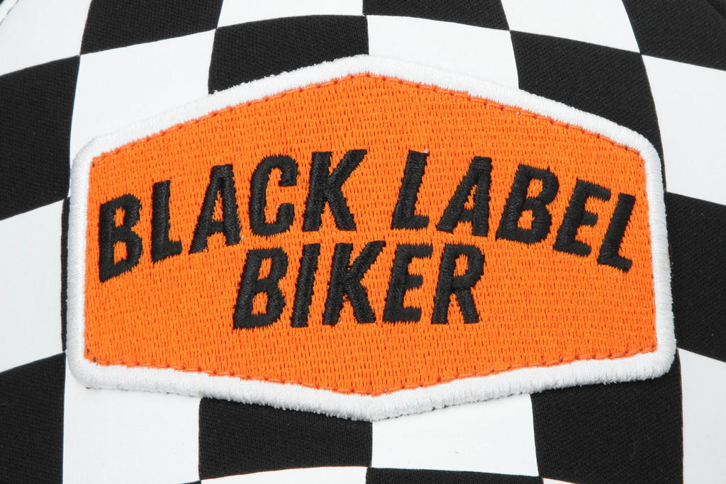 Black Label Biker Gorra Checkers