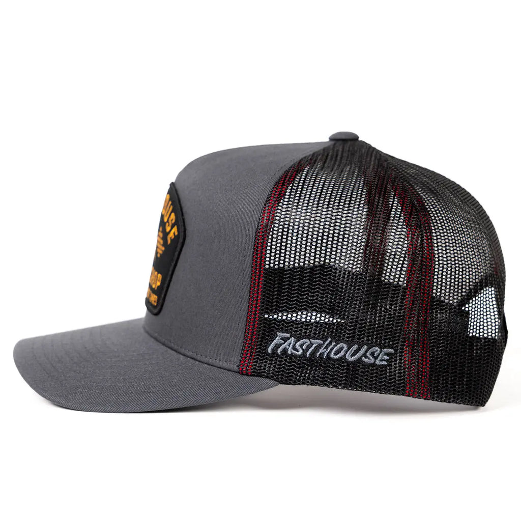 Fasthouse Crossroad Hat Dark Gray