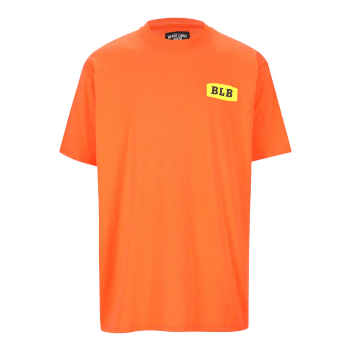 Black Label Biker Dirt T-Shirt – Orange — vista 4