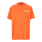 Black Label Biker Dirt T-Shirt – Orange