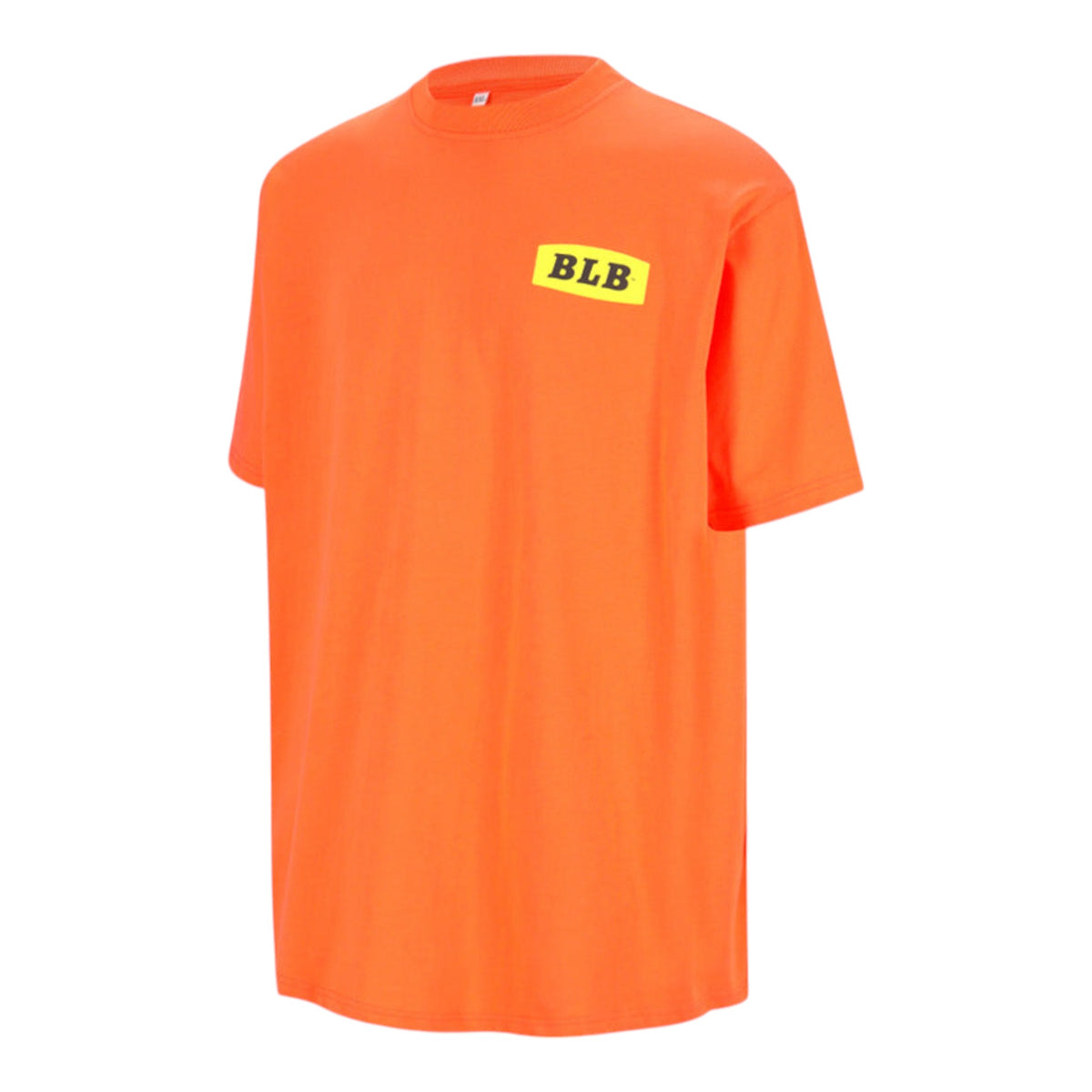 Black Label Biker Dirt T-Shirt – Orange — vista 2