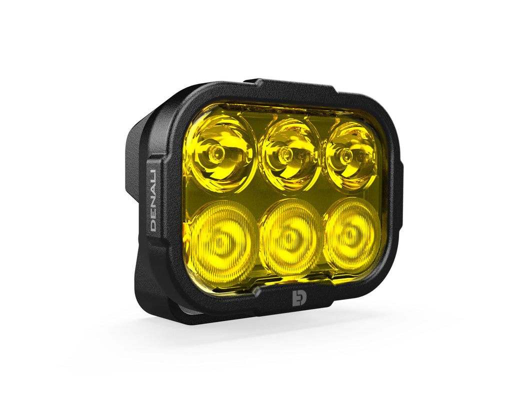 DENALI DL6 Driving Light con DataDim™ | Yellow