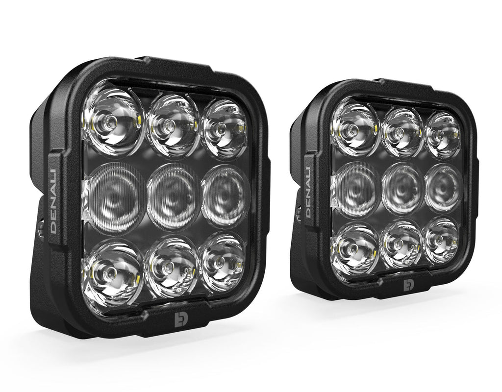 DENALI DL9 Driving Light con Tecnología DataDim - White