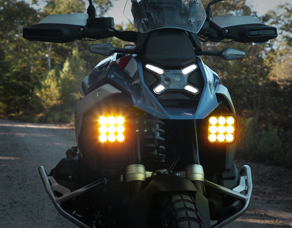 DENALI DL9 Driving Light con Tecnología DataDim - Amber