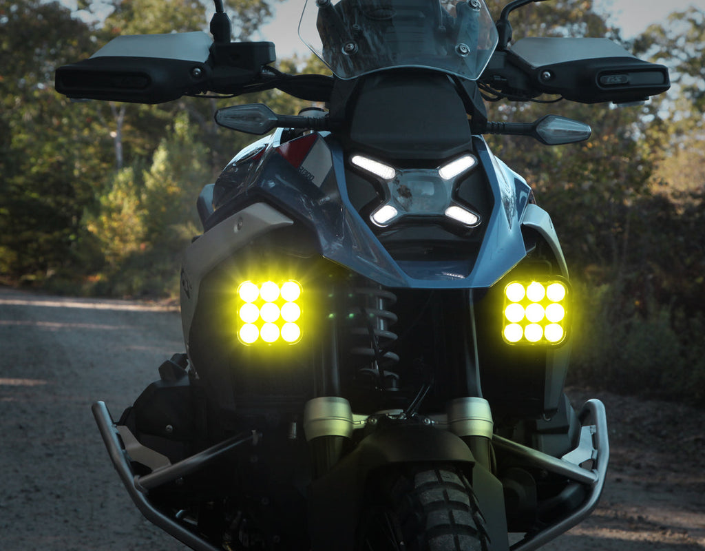 DENALI DL9 Driving Light con Tecnología DataDim - Yellow