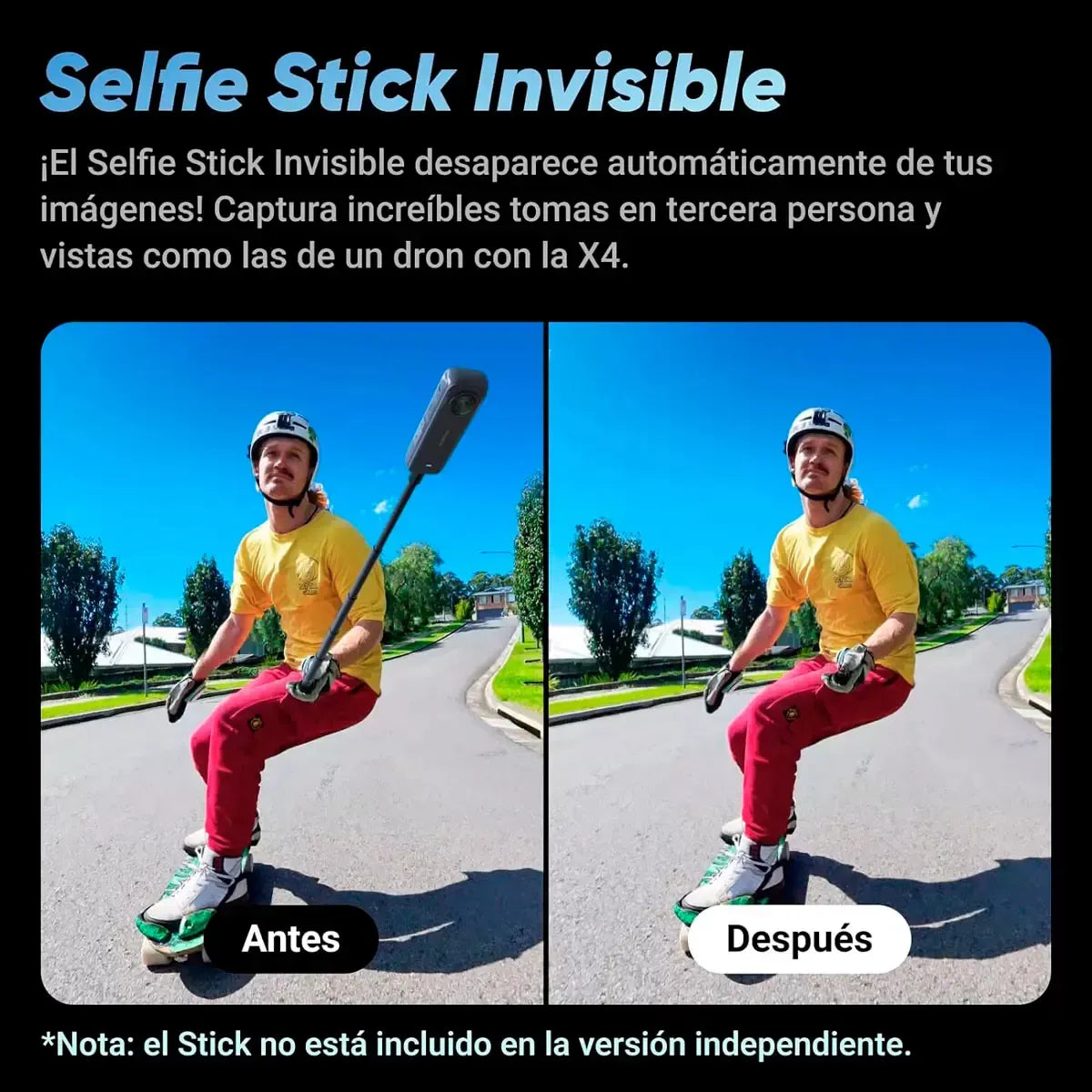 Insta360 X4 Explorer Bundle — vista 3