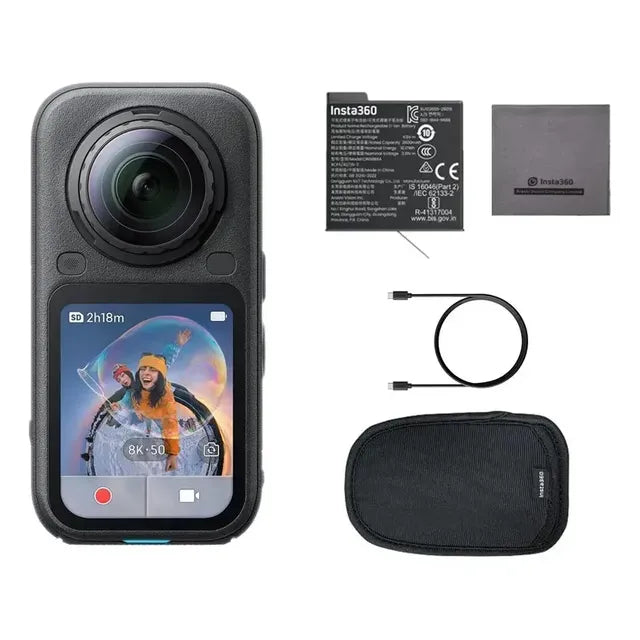 Insta360 X6 Standard Bundle – Midnight Black