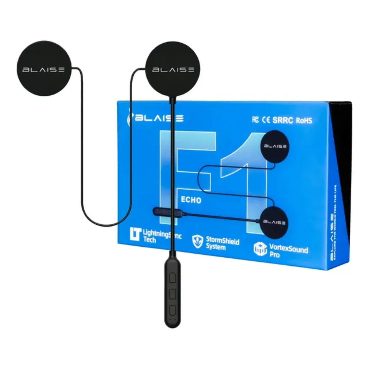 Blaise F1 - Manos Libres Bluetooth 6.0 para Casco