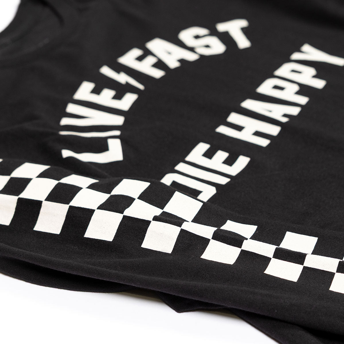 Fasthouse Die Happy LS Tee – Black