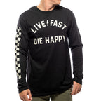 Fasthouse Die Happy LS Tee – Black
