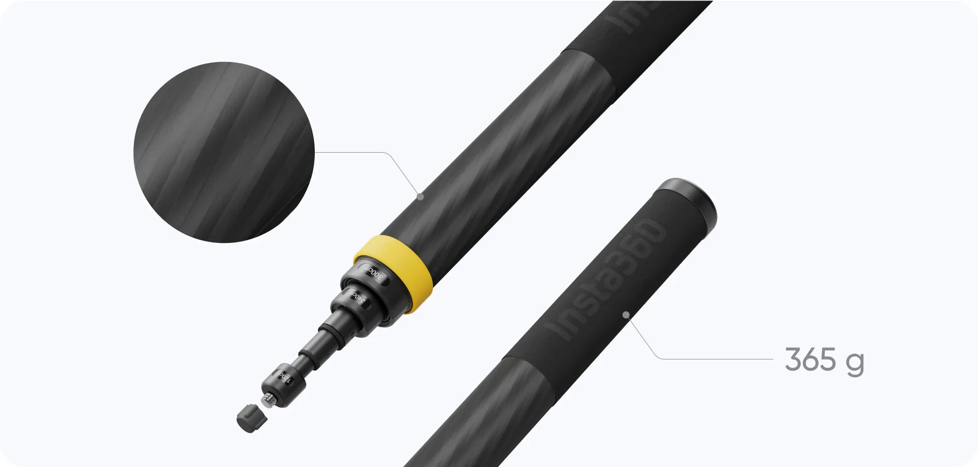 Insta360 Extended Edition Selfie Stick 3 m.