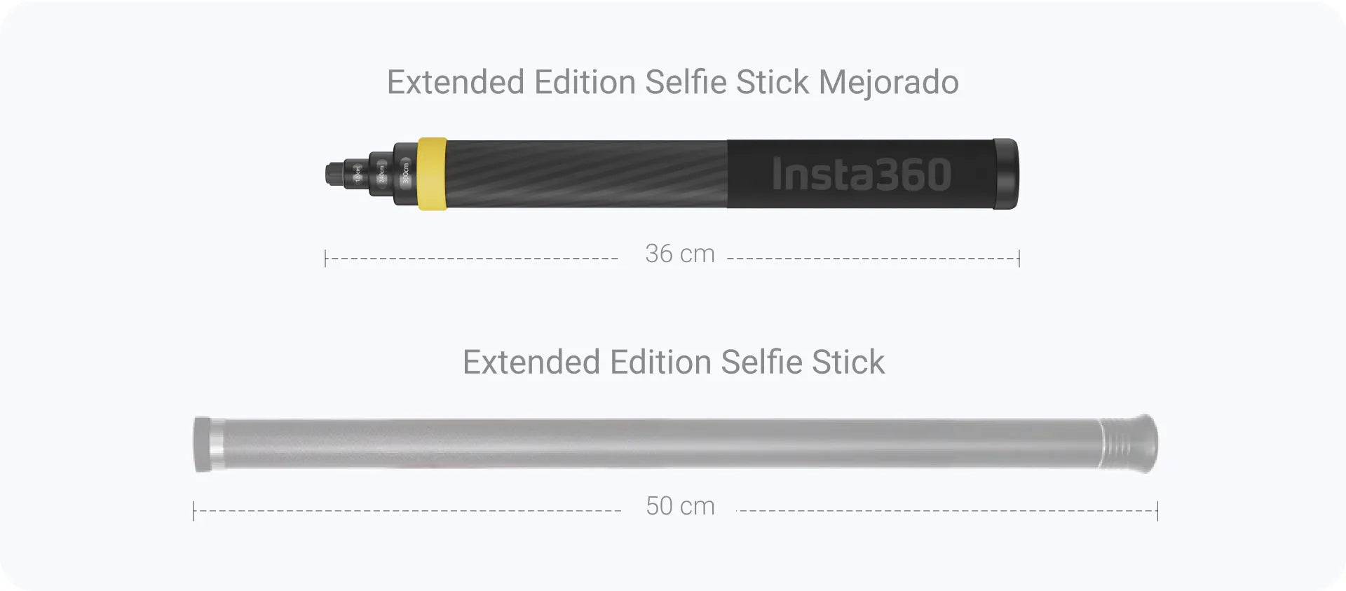 Insta360 Extended Edition Selfie Stick 3 m.