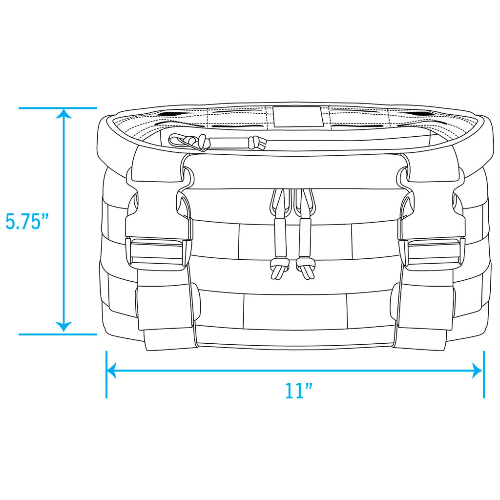 Biltwell EXFIL-7 2.0 Bag - Black