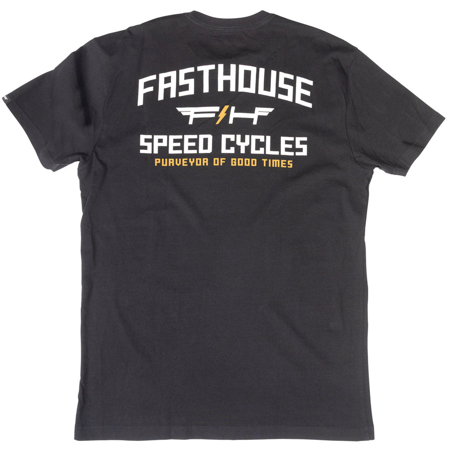 FASTHOUSE Elevate Tee - Black — vista 1