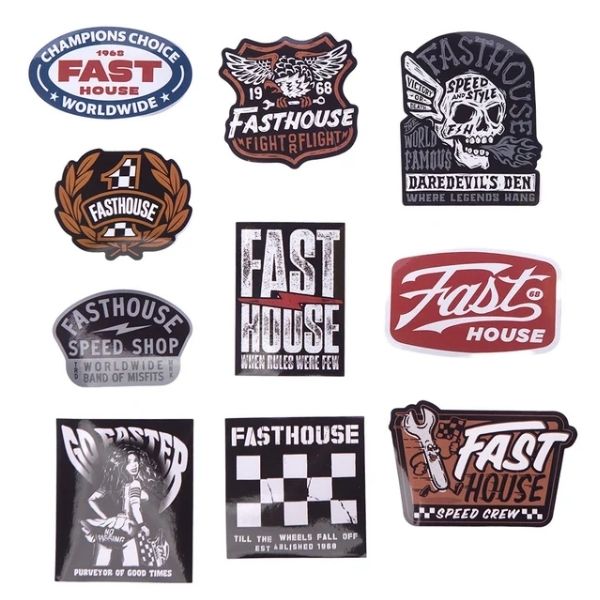 Fasthouse Fall 26 Decals – Pack de 10 Stickers
