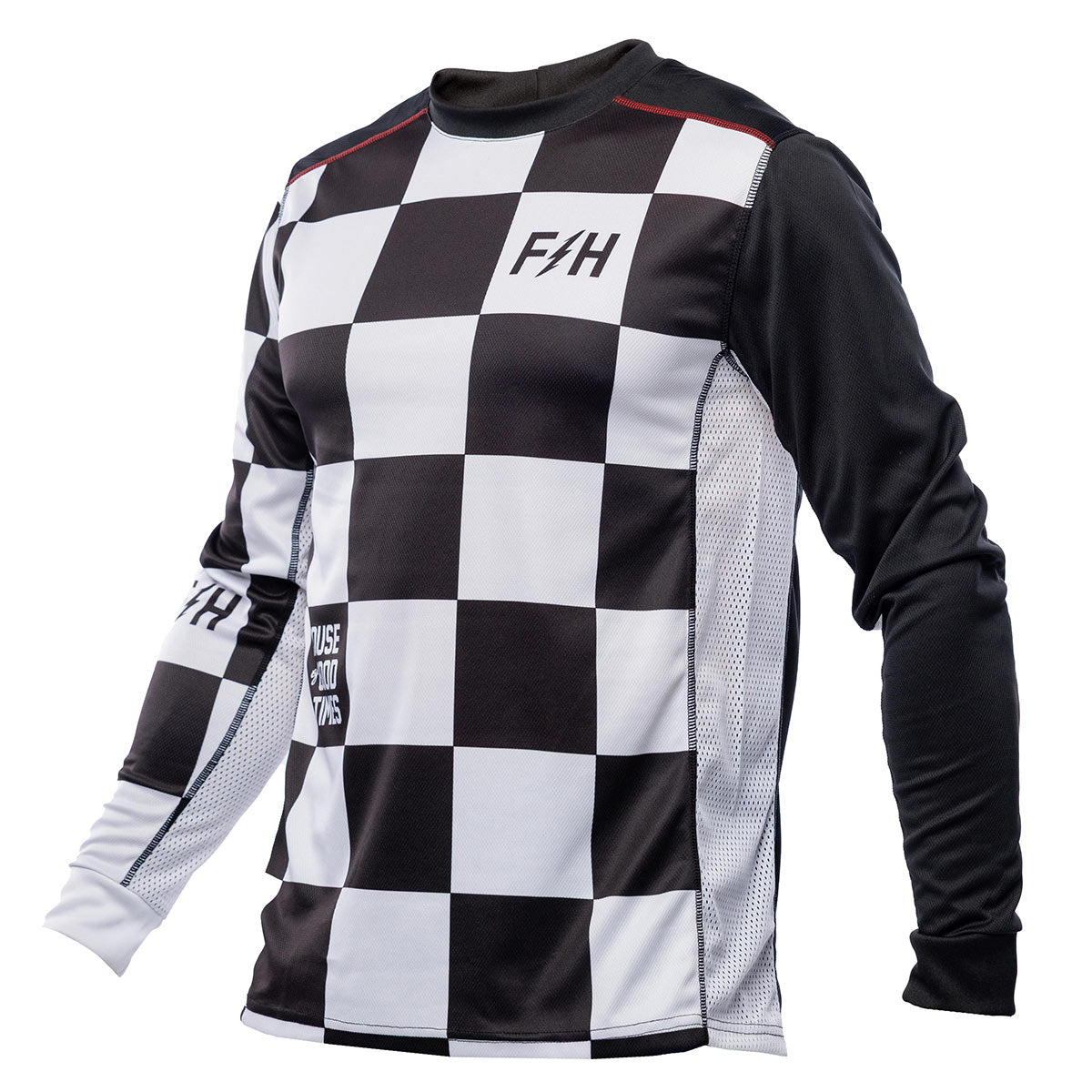 Sanguaro Gibson Jersey - White/Black | FASTHOUSE — vista 1