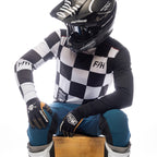 Sanguaro Gibson Jersey - White/Black | FASTHOUSE