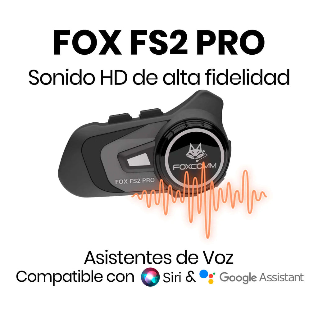 Fs2 Intercomunicador Foxcomm FS2 PRO | ⚡MACHINE GARAGE⚡ – Machine Garage