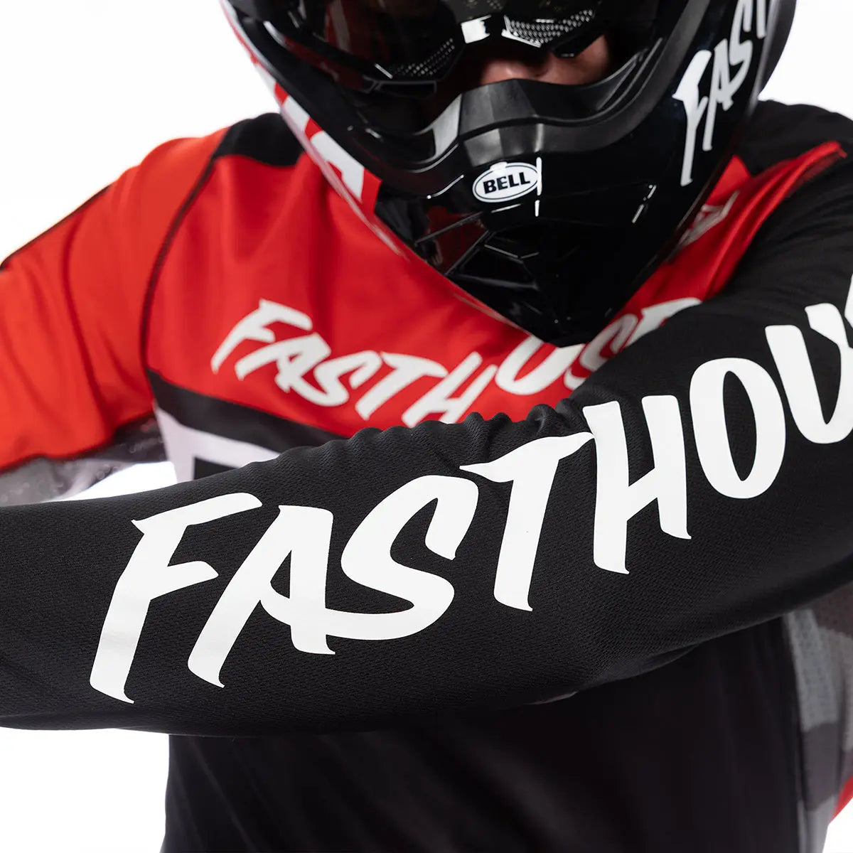 Fasthouse Grindhouse Atomic Jersey – Racing Red/Black