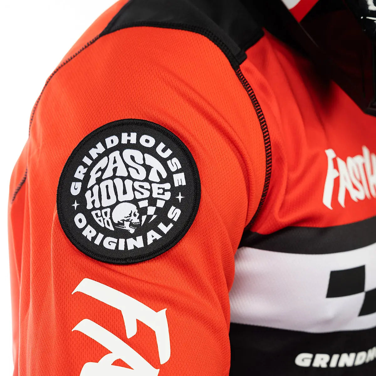 Fasthouse Grindhouse Atomic Jersey – Racing Red/Black