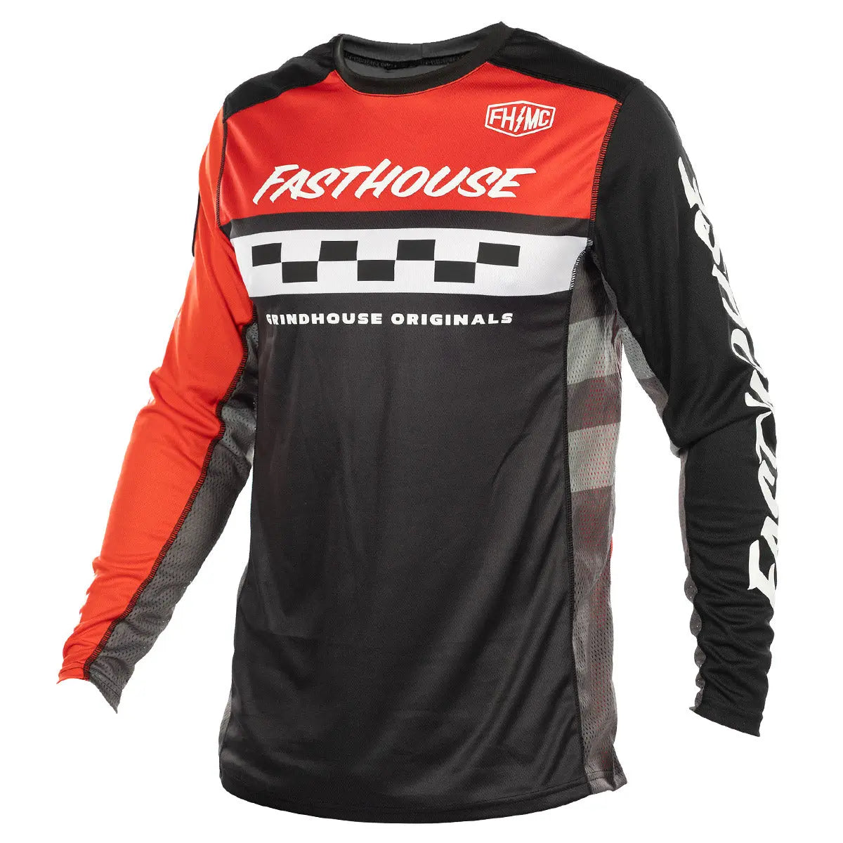 Fasthouse Grindhouse Atomic Jersey – Racing Red/Black