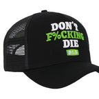 Black Label Biker Gorra Dont F%cking Die