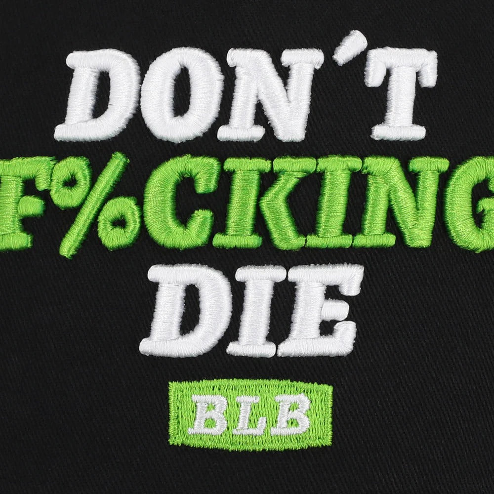 Black Label Biker Gorra Dont F%cking Die — vista 4