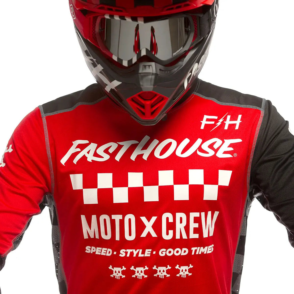 Fasthouse Grindhouse Alpha Jersey Red / Black