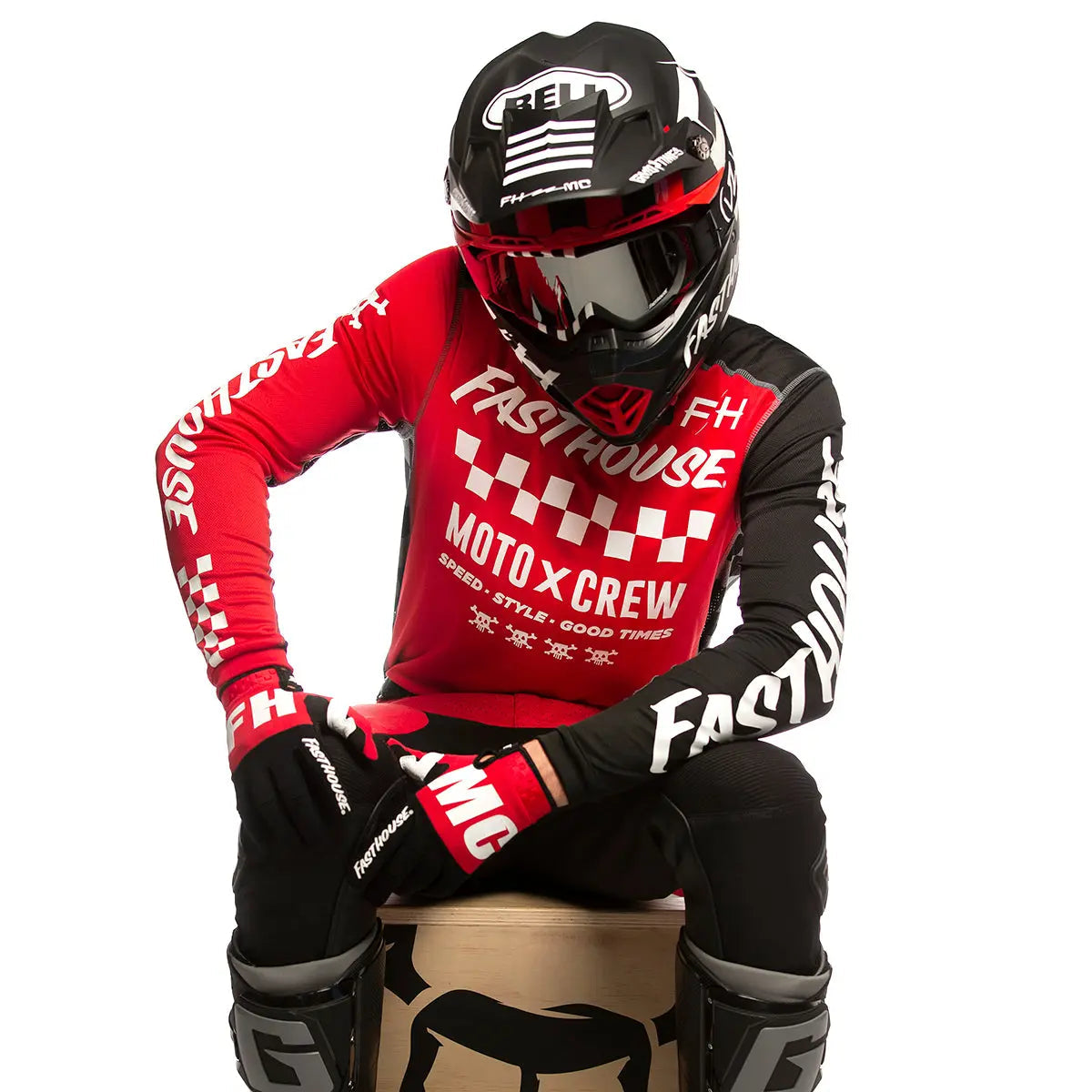 Fasthouse Grindhouse Alpha Jersey Red / Black