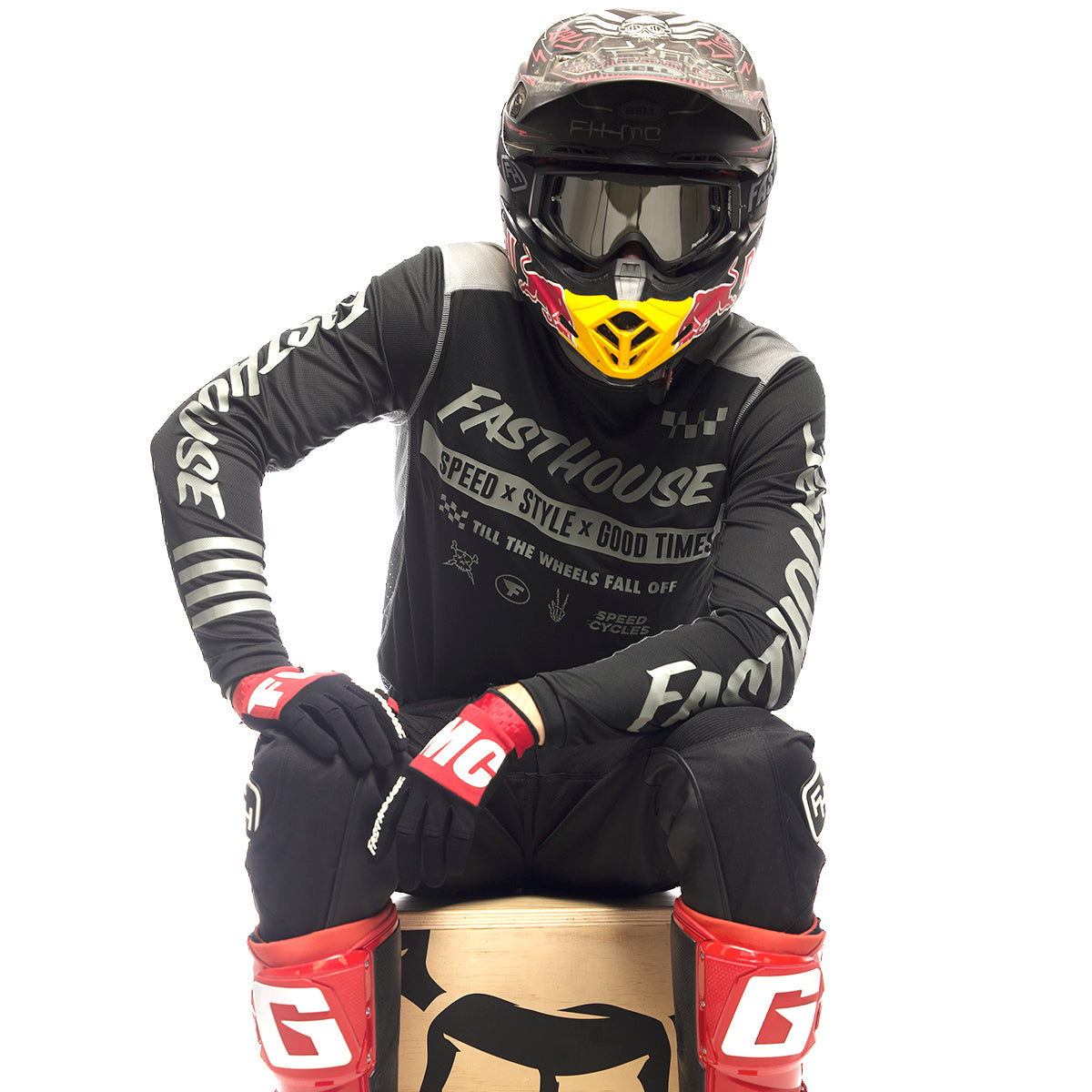 Grindhouse Domingo Jersey - Black | FASTHOUSE