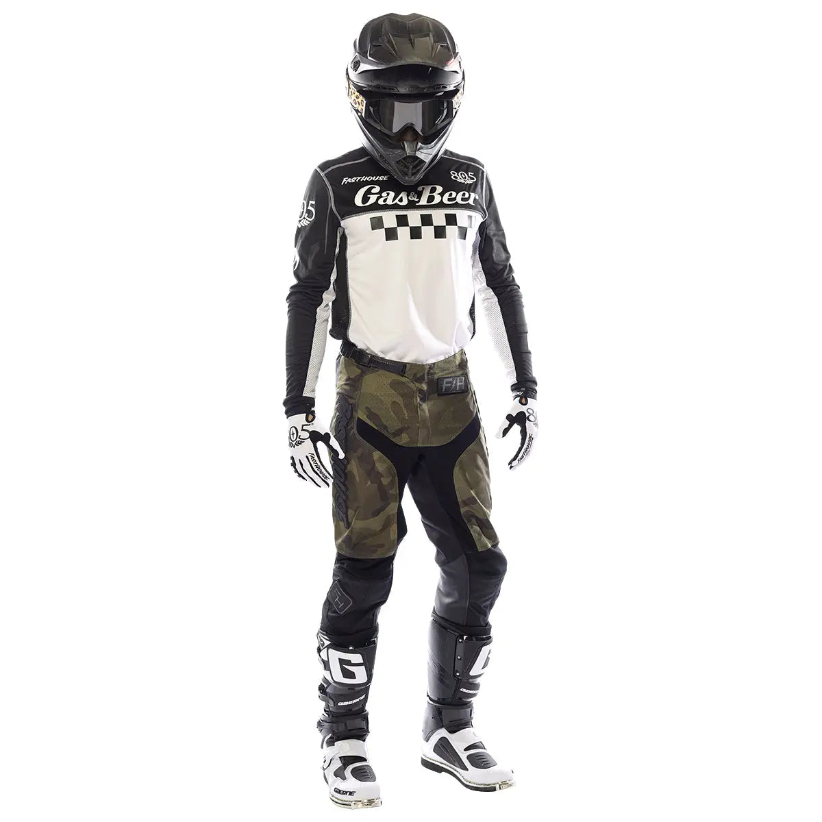 Fasthouse Grindhouse 805 Tavern Jersey Black / White