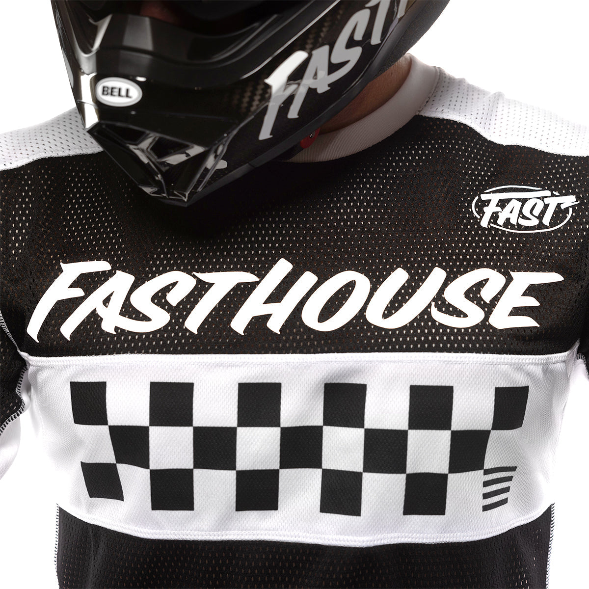 Grindhouse Waypoint Jersey, Black/White | FASTHOUSE