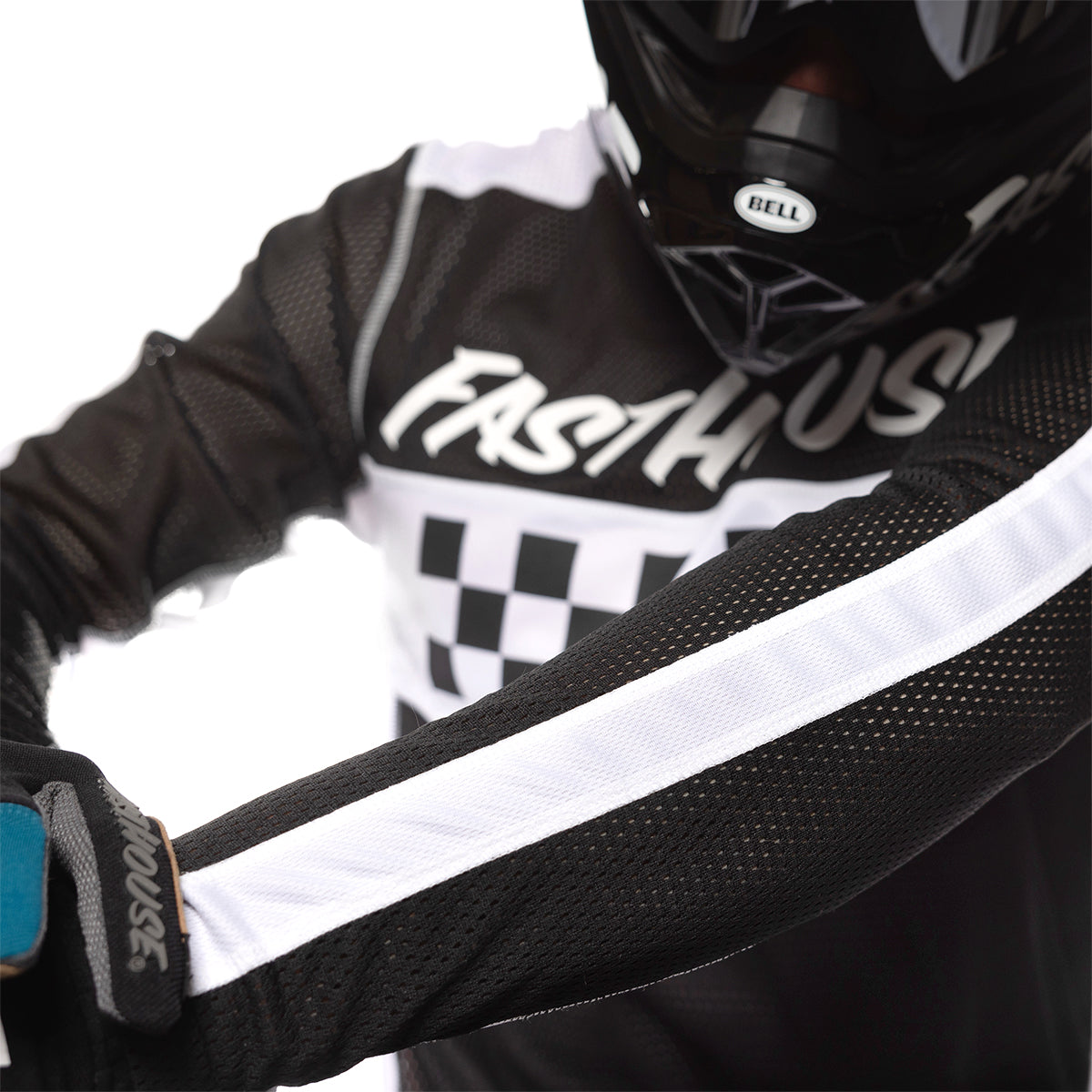 Grindhouse Waypoint Jersey, Black/White | FASTHOUSE