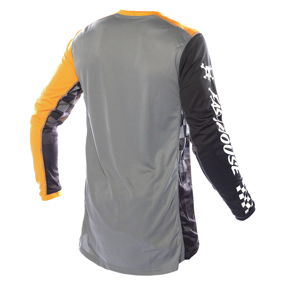 Fasthouse Grindhouse Alpha Jersey – Black / Amber — vista 3